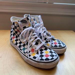 Checkered Multicolour Vans